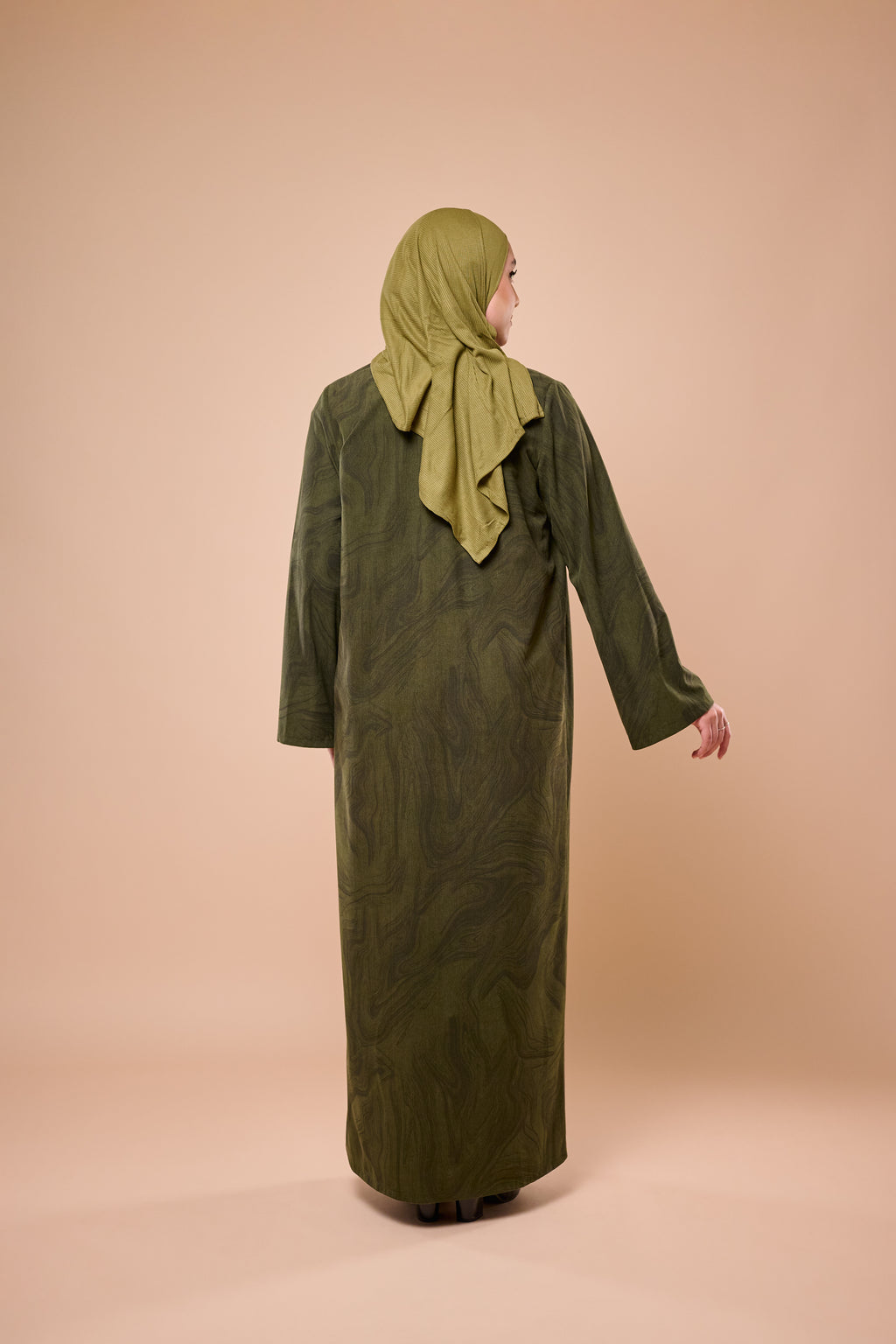 The Marble Two-Piece Abaya