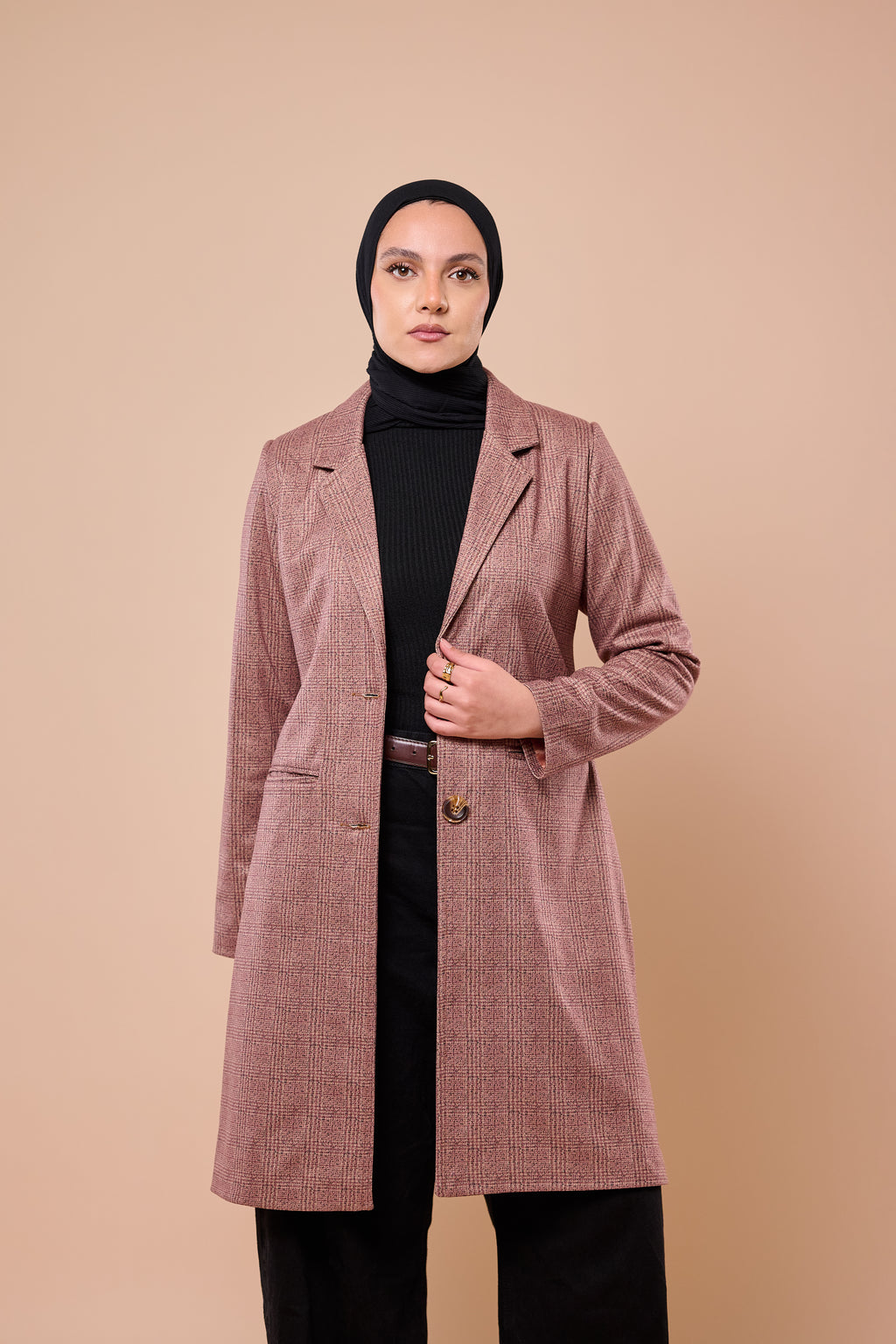 Rose Longline Blazer