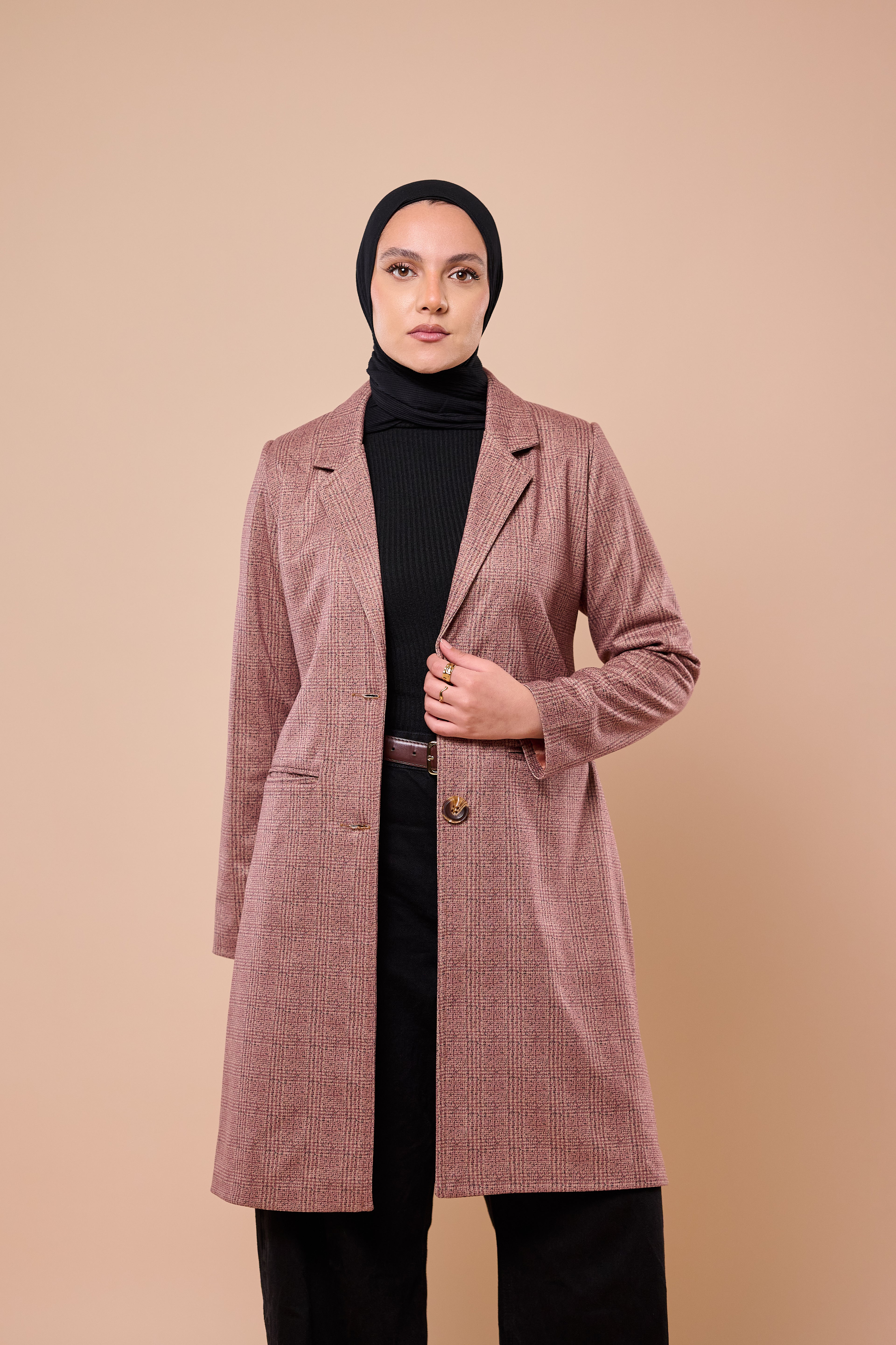 Rose Longline Blazer