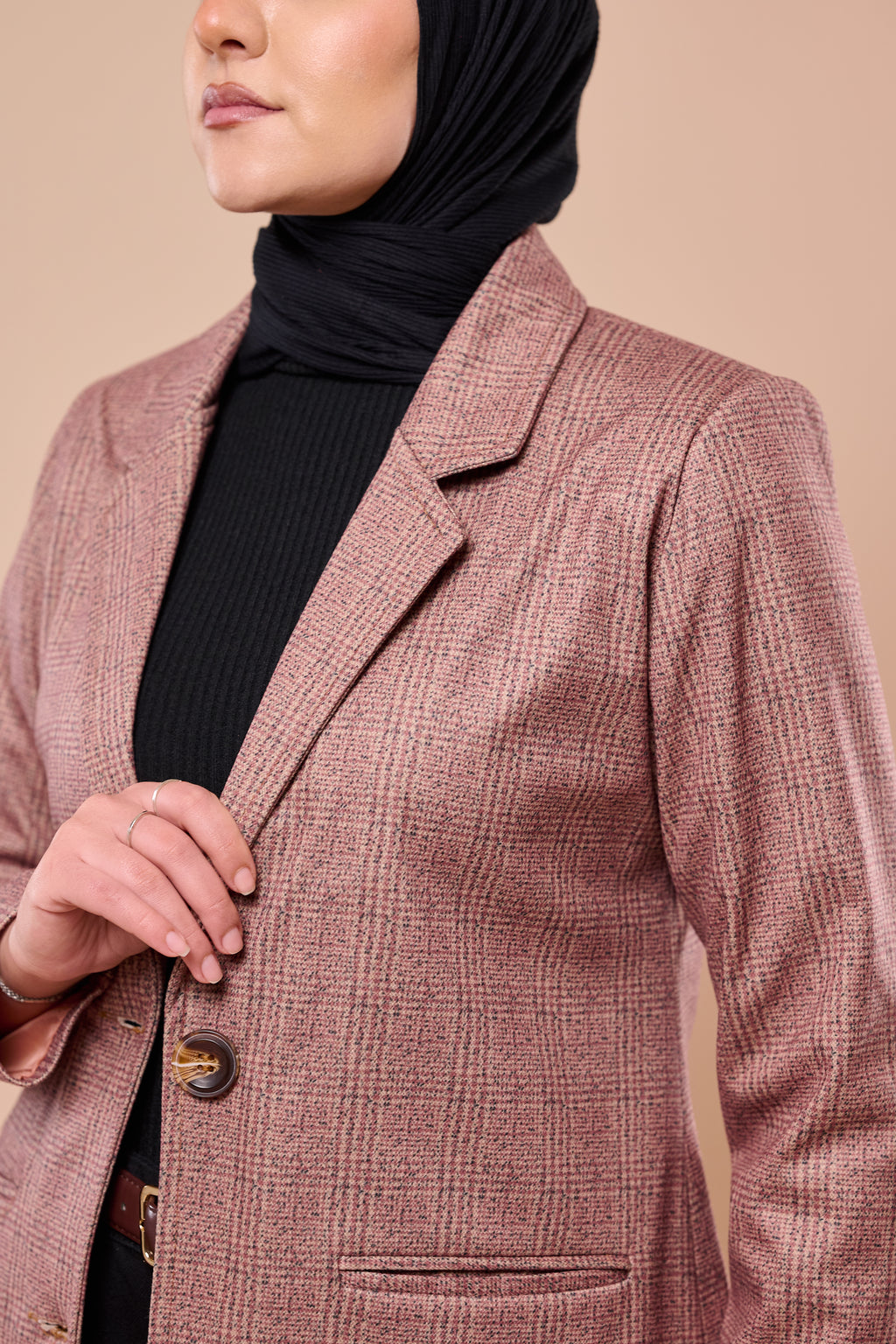 Rose Longline Blazer