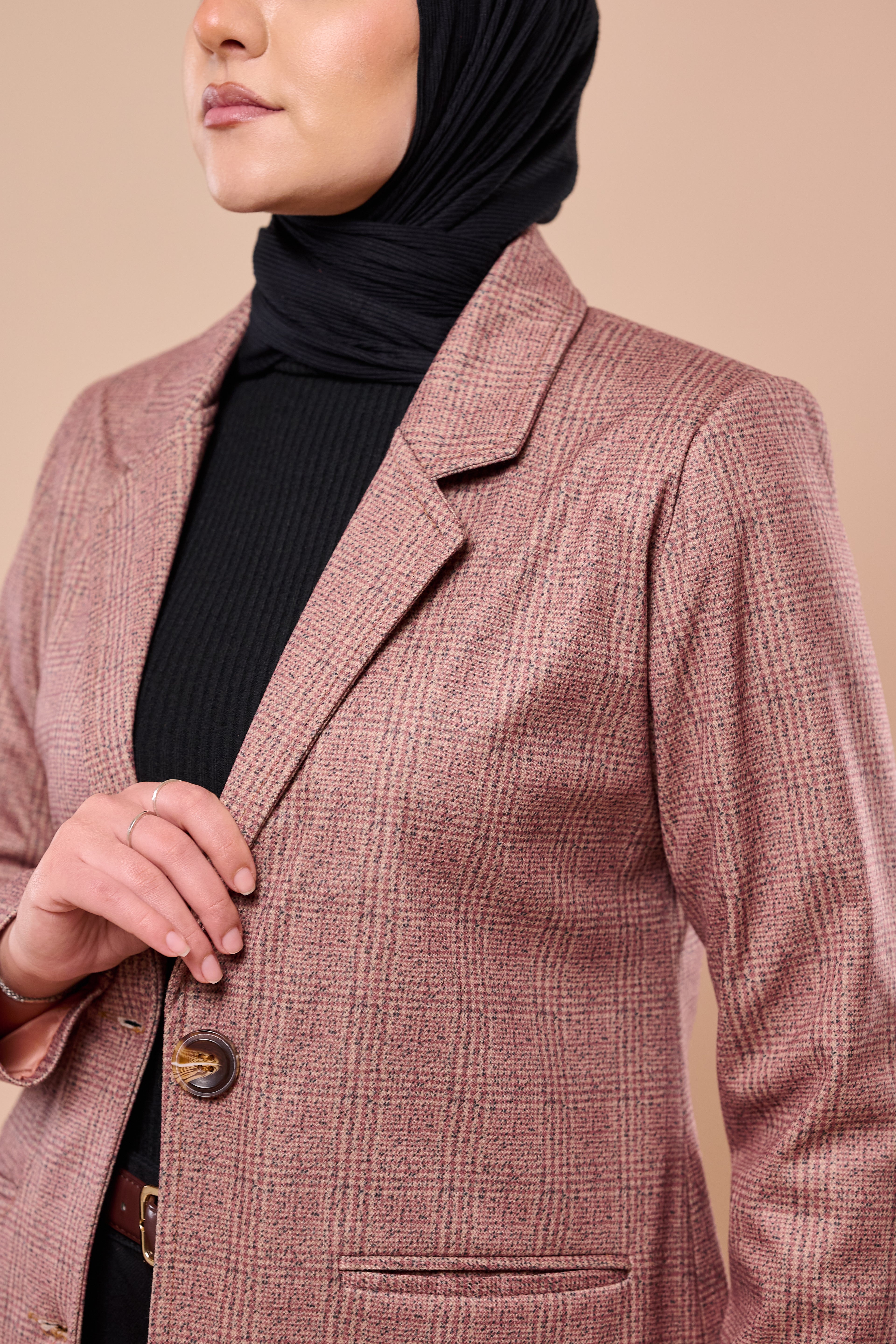 Rose Longline Blazer