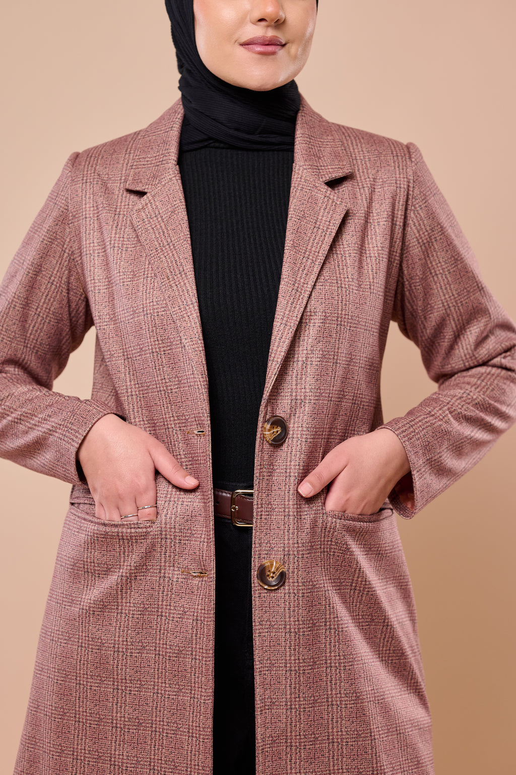 Rose Longline Blazer