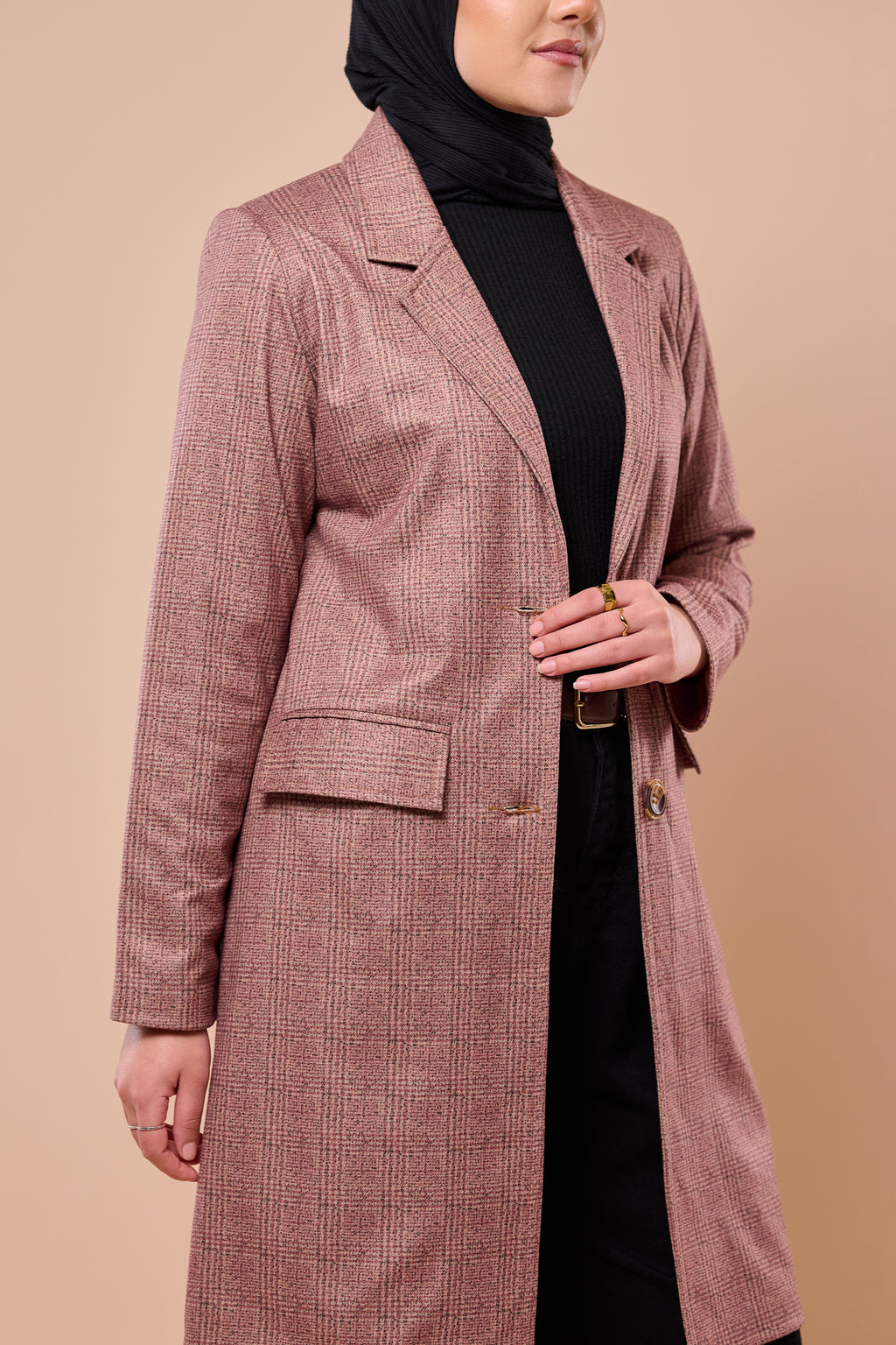 Rose Longline Blazer