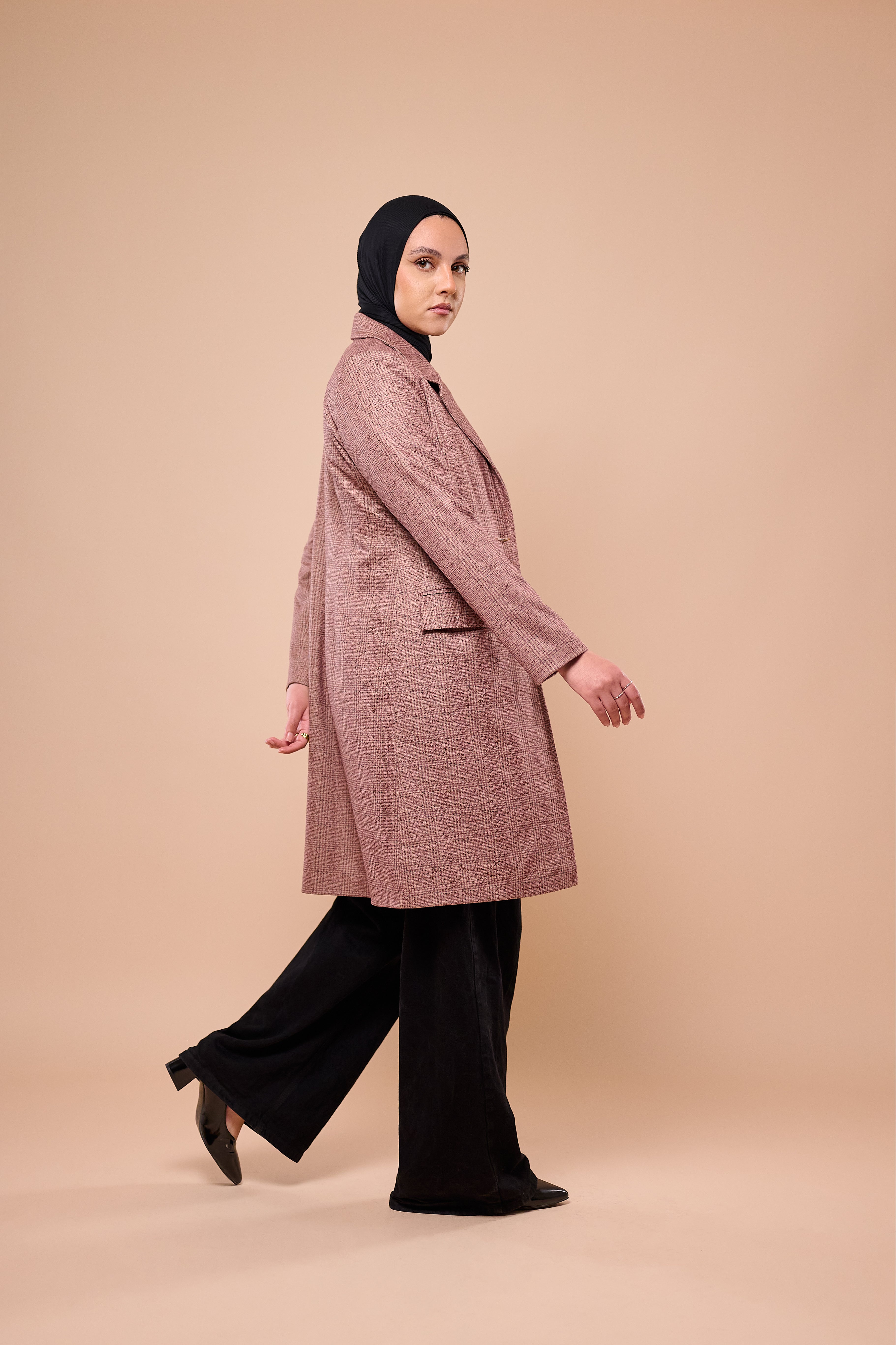 Rose Longline Blazer