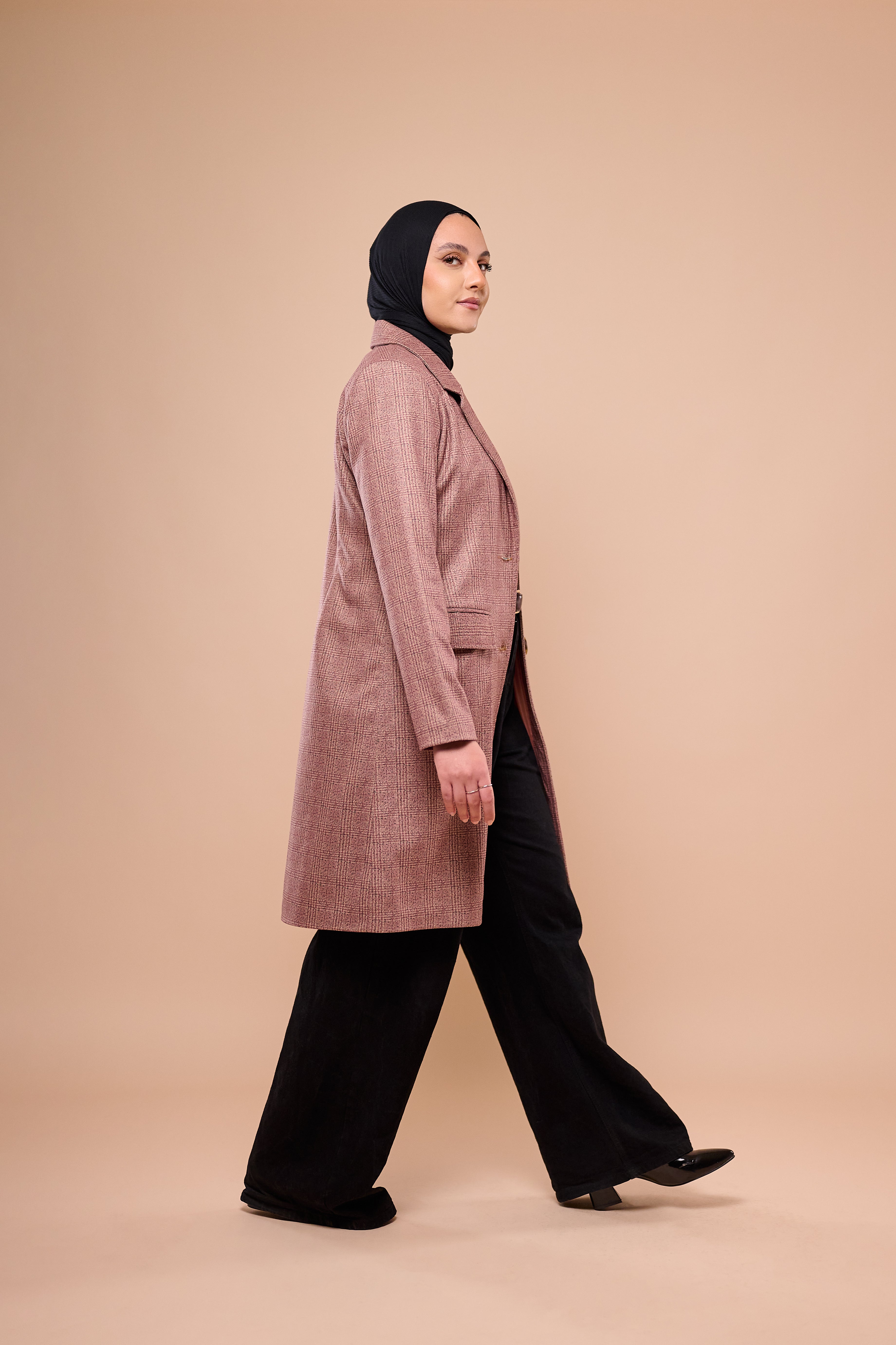 Rose Longline Blazer