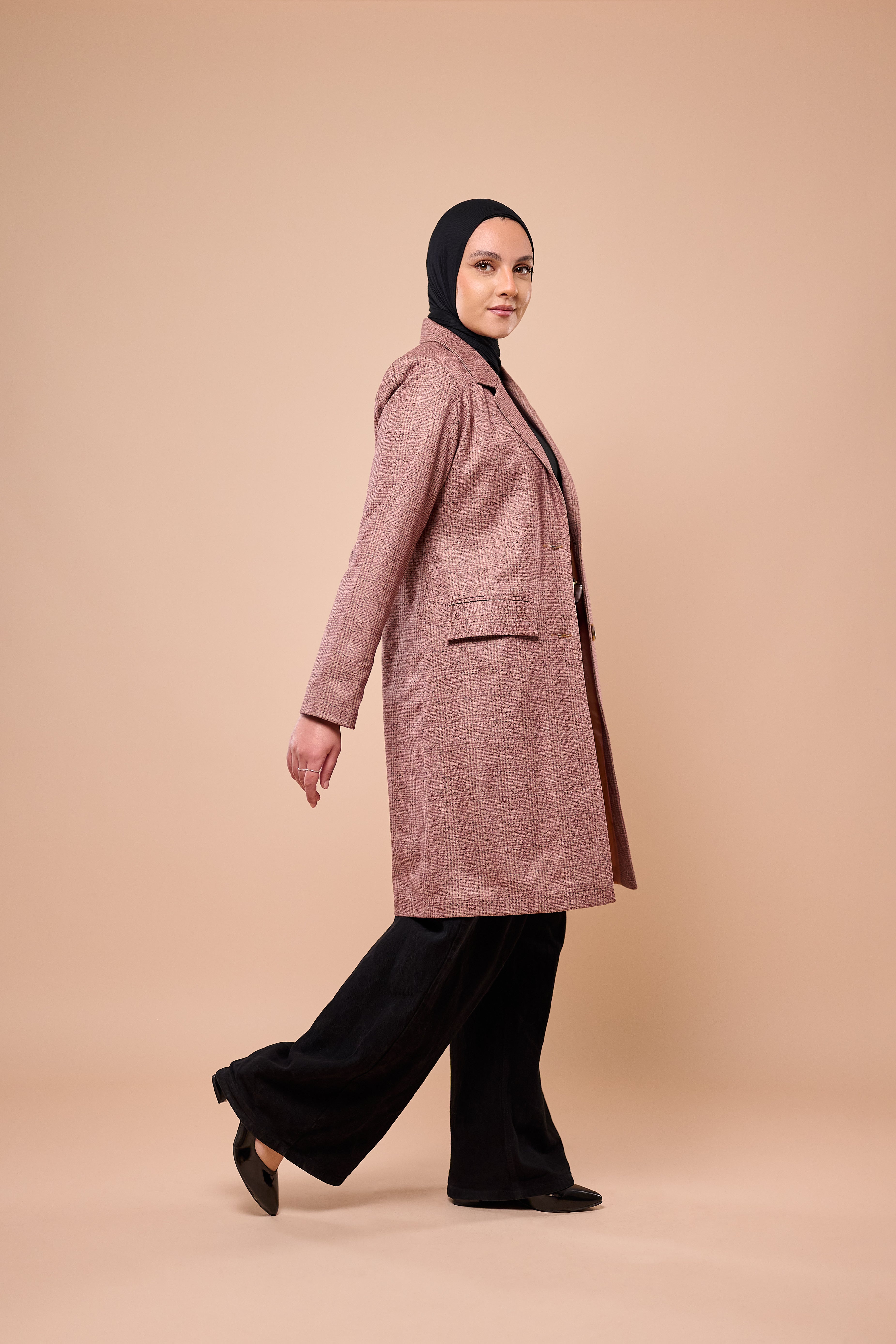 Rose Longline Blazer