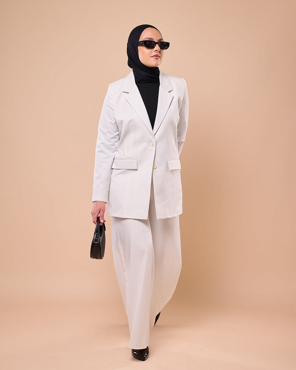 Pinstripe Suit Set